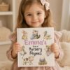 Personalized Nursery Rhymes Storybook, Custom Name Children’s Book 2026 Customized Baby Shower Present for Boy or Girl