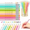 Personalized Pencils with Name Logo Custom Engraved Pencils Bulk 20PCS