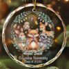 Personalized Show and Tell Day Glass Ornament School Gift