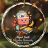 Personalized Sweet Lunchbox Buddy Glass Ornament School Gift