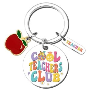 Personalized Teacher Appreciation Gifts For Women Men Cool Teacher Keychain Bulk Bulk Teachers Day Gifts Cool Kindergarten Daycare Preschool Teacher Gift From Students Unique Thank You Keychain Gift