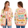 Personalized Teacher Cardigan, Custom Name Sweater (Multi 5)
