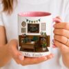Personalized Teacher Ceramic Mug With Name, Classroom Coffee Cup, Back To School Teacher Appreciation Gift, School Desk Mug, Custom Educator Cup