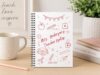 Personalized Teacher Journal with Custom Name, School Notes Notebook for Women Men, Back to School, Appreciation, End of Year, Birthday or Christmas Gift