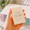 Personalized Wedding Day Tissues, Wedding Tissues, Custom Happy Tears Tissue Favors, Wedding Tissue Pack for Bridal Shower & Wedding, Elegant Guest Return Gift Tissues, Custom Wedding Favor-20 Packs