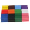PETSOLA 120-piece 12- Wooden Blocks Set, Tile Game, Building