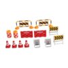 PETSOLA 14Pcs Miniature Traffic Road Signs Models Plaything Mini Construction Toys