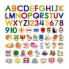 PETSOLA 75Pcs Felt Board Pieces Early Learning Educational Precut Felt Figures Kit
