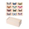 PETSOLA Butterfly Animal Puzzles Scientific Exploration with Storage Box