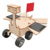 PETSOLA DIY Solar Powered Mars Rover Kit Science Experiment Decor Educational Tool