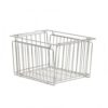 PETSOLA Fruit Draining Basket Open Top Foldable Draining Basket Smooth Edges Kitchen Storage
