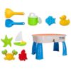 PETSOLA Kids Sand Water Table Toys Sensory Play Table Sand Garden Sandpit Toys Beach