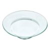 PETSOLA Oil Warmer Dish Replacement Glass Wax Melter Liner Transparent Candle Warmer Bowl Plate Lid Tray Environment Friendly Material Suitable for Home Use D, L
