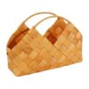 PETSOLA Wedding Flower Girl Basket Decoration Handmade Woven Flower Basket