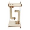 PETSOLA Wooden DIY Building Toy Science Kit Tensegrity Physics Balance Creative