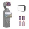 PGYTECH Fill Light & ND Lens Filter for DJI Osmo Pocket 3 4, Xtra Muse