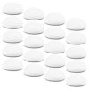 PHENOFICE 30pcs Mini Ink Blending Replacement Foam Pads for DIY Handcrafts and Stamping, White Domed Round Sponge, 3cm Diameter, Excellent Grip and Easy to Use Art Supplies for Artists