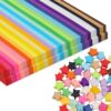 Phinus 1030 Sheets Origami Paper, 27 Assortment Colors Double Sided Star Paper Strips, 8.3 x 0.6 Inch Lucky Origami Star Paper Strips for DIY Hand Art Crafts