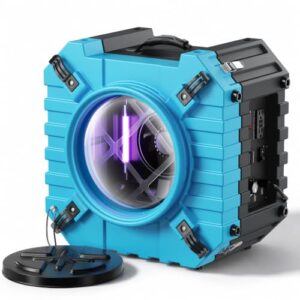 PHLEX PRO 800CFM HEPA Air Scrubber, UV-C Light