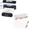 Phomemo M810 Portable Printers Wireless for Travel with All-Screen, Thermal Printer Paper 8.5" x 11" 2 Rolls
