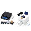 Phomemo Shipping Label Printer with Touchable Screen White & Digital Shipping Postage Scale 66lb with 59In Tape Measure