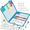 Phonics Magnetic Letter Tiles,Phonics Games Magnetic Letters,Reading Spelling Games with Word Build Boards & All-in-one Storage Case,Word Family Build Game for Preschool Pre k Kindergarten Classroom