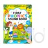 Phonics Toys - Touch Responsive Vocal Modules, Electronic Interactive Sound Booklet, English Learning Speaker Novelty, Synthetic Sheet Speech Play Engine | Storybook for Children & Learners