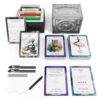 Phonics & Vowel Teams Flashcards with Magic Pens – 180 Reusable Sound Cards with Grooves for Spelling & Reading – Multisensory Learning Tool, Homeschool & Classrooms