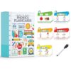 Phonogram Flash Cards - Phonics Flash Cards - Learn to Read - CVC Reading Flashcards for Kids Ages 5-8 - Phonics Games - Homeschool Preschool Kindergarten First Second Grade Learning Activities