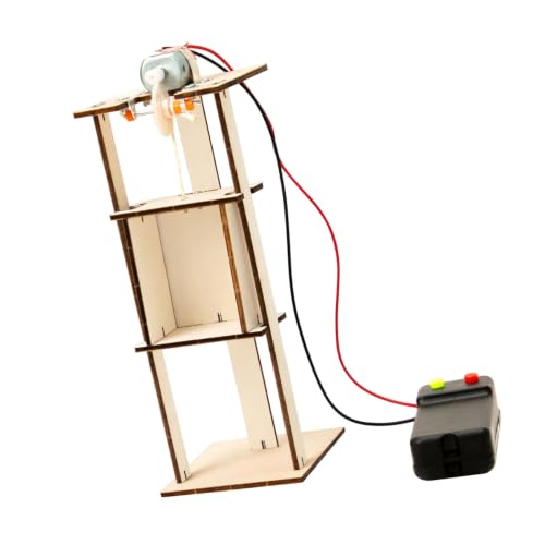 Physics Teaching Aid Elevator Model for Teachers and Learners with Motor Gear Transmission Button Control and Build Practice Elevator Experiment Set Physics Teaching Aid Engineering Project