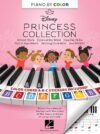 Piano-by-Color - Disney Princess Collection | Piano Sheet Music Songbook by Various | Color Coded Notation with Matching Stickers | 20 Disney Princess Songs and Bonus Activities for Kids