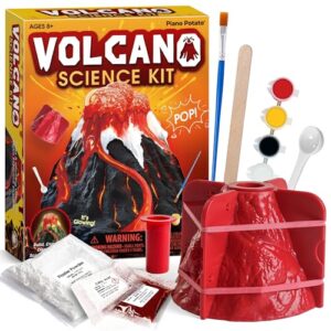 Piano Potato Volcano Science Kit for Kids – Erupting Volcano Making Kit, STEM Project & Science Experiment Kit, Non-Toxic Materials