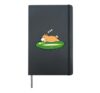 Pickles Dog I Cucumber Funny Kids Puppy Doggie Corgi Hardcover Journal, Black