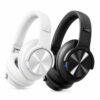 Picun [2PACK B8 Bluetooth Headphones – Black + Purple | 120H Playtime | 3 EQ Modes