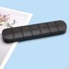 Pill Organizer Travel Pill Case 7 Days, Weekly Medicine Pill Organizers, Easy-Open Medicine Case, 7 Day Pills Box Case Travel for Big Vitamin Medications Supplements Fish Oil, 1 Time a Day, Black