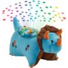 Pillow Pets Blue Dinosaur, 11" Sleeptime Lite