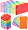 Pindda 336 Count Colored Index Cards 12 Colors