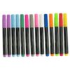 Pineeseatile 14PCS Liquid Chalk Markers 12 Colors for Whiteboard Window Glass Mirror, Dry Wet Erase Chalkboard Markers