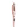 Pink Automatic Hair Curling Wand, 1.10 in Tourmaline Ceramic Roller, Negative Ion, for Long Hair, Auto Shut-Off, 302-410 ℉, 13.46 x 2.32 x 2.36 in, 1.15 lbs