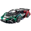 PinkBee Car Building Blocks with Integrated Chassis