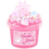 Pink Jelly Crunchy Cat's Paw Slime,Super Soft and Non-Sticky, Great for Birthday Gifts for Girl and Boys,Party Favors,Christmas Stocking Stuffers（300ml）