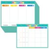 Place Value Chart Dry Erase Board, 12" x 9" Double Sided Addition and Subtraction Math Manipulatives Small White Board for Preschool Learning, Teacher Classroom Must Haves Essentials, 10 Pack