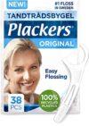 Plackers Orginal Dental Flossers with Strong Floss Anti-Gum Inflammation Recycled Plastic 38 Pcs