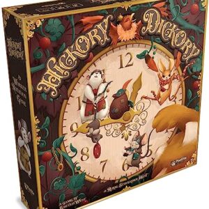 Plaid Hat Games Hickory Dickory Board Game – The Royal Scavenger Hunt, A Worker Rotation Scavenger Game, 1-4 Players, 60-120 Minute Playtime