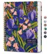 Planner 2026-2027, Monthly and Weekly Academic Planner July 2026 - June 2027, Hardcover Student Teacher Planning Agenda Calendar Book with Tabs, Perfect for Office School Supplies, A5 (6.3" x 8.5") - Petal Rhythm