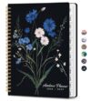 Planner 2026-2027, Monthly and Weekly Academic Planner July 2026 - June 2027, Hardcover Student Teacher Planning Agenda Calendar Book with Tabs, Perfect for Office School Supplies, A5 (6.3" x 8.5") - Floral Whispers