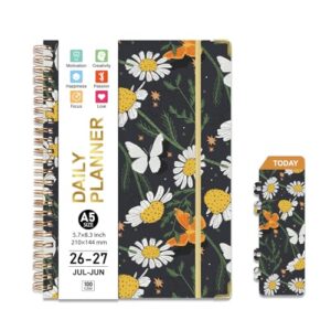 Planner 2026-2027, Monthly and Weekly Academic Planner July 2026 - June 2027, Hardcover Teacher Student Planning Agenda book with Tabs, Perfect for School Office Supplies, 5.7" x 8.3", Premium Paper