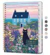 Planner 2026–2027, Academic Year Monthly & Weekly Calendar Book, Jul 2026–Jun 2027, Hardcover Organizer with Tabs, Student & Teacher Planner, 6.3" x 8.5", Lavender Whiskers