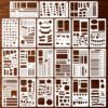 Planner Stencils 21PCS - A5 Notebook Stencil Set for Journal & Diary