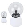 Plasma Ball Lamp Interactive Touch Sensitive Color Changing USB Plug in Decorative Plasma Globe Lamp for Bedroom Home